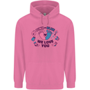 Pink or Blue New Baby Pregnancy Pregnant Mens 80% Cotton Hoodie Azelea
