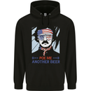 Poe Me Another Beer Funny Edgar Alcohol Childrens Kids Hoodie Black
