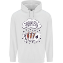 Poker Dream Big Mens 80% Cotton Hoodie White