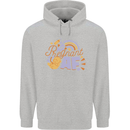 Pregnant AF New Baby Pregnancy Mum Mens 80% Cotton Hoodie Sports Grey