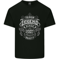 Premium Legend 16th Birthday 2007 Mens Cotton T-Shirt Tee Top Black