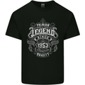 Premium Legend 70th Birthday 1953 Mens Cotton T-Shirt Tee Top Black
