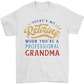 Professional Grandma Funny Retirement Retired Mens T-Shirt 100% Cotton White
