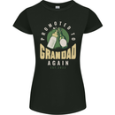 Promoted to Grandad Est. 2022 Womens Petite Cut T-Shirt Black