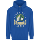 Promoted to Grandad Est. 2023 Childrens Kids Hoodie Royal Blue