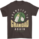 Promoted to Grandad Est. 2026 Mens T-Shirt 100% Cotton Dark Chocolate