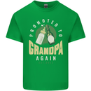 Promoted to Grandpa Est. 2022 Kids T-Shirt Childrens Irish Green