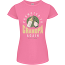 Promoted to Grandpa Est. 2026 Womens Petite Cut T-Shirt Azalea
