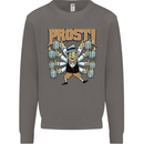 Prost German Oktoberfest Beer Mens Sweatshirt Jumper Charcoal