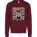 Prost German Oktoberfest Beer Mens Sweatshirt Jumper Maroon