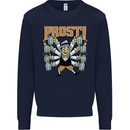 Prost German Oktoberfest Beer Mens Sweatshirt Jumper Navy Blue