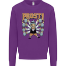 Prost German Oktoberfest Beer Mens Sweatshirt Jumper Purple