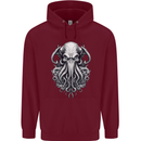 Pure Cthulhu Kraken Mythical Creature Mens 80% Cotton Hoodie Maroon
