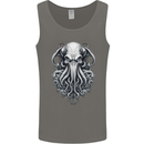 Pure Cthulhu Kraken Mythical Creature Mens Vest Tank Top Charcoal