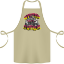 Quad Biking Adrenaline Off Road ATV Biker Cotton Apron 100% Organic Khaki