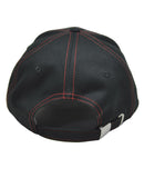 Black Chino Cotton TVR & Union Jack PU Under Peak Baseball Cap Official
