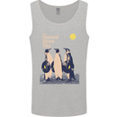 Record Store Day Vinyl Music Turntable Decks DJ Mens Vest Tank Top Sports Grey