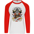 The Greatest Sailorman Sailing Sailor Mens L/S Baseball T-Shirt White/Red