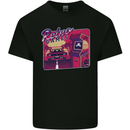 Retro 80s Arcade Games Mens Cotton T-Shirt Tee Top Black