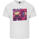Retro 80s Arcade Games Mens Cotton T-Shirt Tee Top White