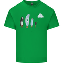 Retro Data Storage Funny Geek Nerd CD PC Kids T-Shirt Childrens Irish Green