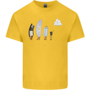 Retro Data Storage Funny Geek Nerd CD PC Kids T-Shirt Childrens Yellow