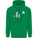 Retro Data Storage Funny Geek Nerd CD PC Mens 80% Cotton Hoodie Irish Green