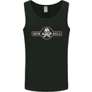 Rock n Roll Music Skull Mens Vest Tank Top Black