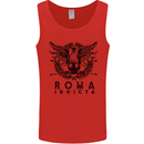 Roma Invicta Training Bodybuilding Gym Mens Vest Tank Top Red