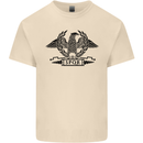 SPQR Eagle Training Bodybuilding Gym Mens Cotton T-Shirt Tee Top Natural