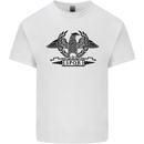SPQR Eagle Training Bodybuilding Gym Mens Cotton T-Shirt Tee Top White