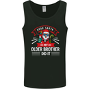 Santa My Older Brother Funny Christmas Xmas Mens Vest Tank Top Black