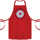 Science Doesnt Care Atheism Atheist Funny Cotton Apron 100% Organic Red