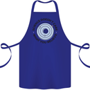 Science Doesnt Care Atheism Atheist Funny Cotton Apron 100% Organic Royal Blue