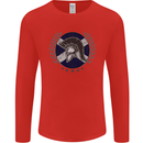Scotland Bodybuilding Gym Training Scottish Mens Long Sleeve T-Shirt Red