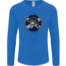 Scotland Bodybuilding Gym Training Scottish Mens Long Sleeve T-Shirt Royal Blue
