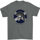 Scotland Bodybuilding Gym Training Scottish Mens T-Shirt 100% Cotton Charcoal