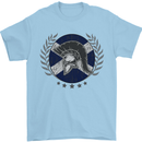 Scotland Bodybuilding Gym Training Scottish Mens T-Shirt 100% Cotton Light Blue