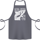 Scuba Diving Dive Center Diver Cotton Apron 100% Organic Steel