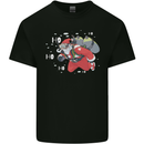 Scuba Diving Santa Funny Christmas Diver Kids T-Shirt Childrens Black
