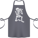 Skeleton Photographer Photography Cotton Apron 100% Organic Steel