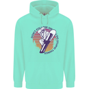 Snowboarding Dont Follow Me Funny Childrens Kids Hoodie Peppermint