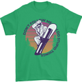 Snowboarding Dont Follow Me Funny Mens T-Shirt 100% Cotton Irish Green