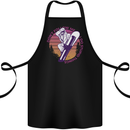 Snowboarding Funny Dont Follow Me Cotton Apron 100% Organic Black