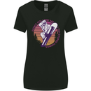 Snowboarding Funny Dont Follow Me Womens Wider Cut T-Shirt Black