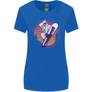 Snowboarding Funny Dont Follow Me Womens Wider Cut T-Shirt Royal Blue