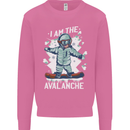Snowboarding I Am the Avalanche Funny Mens Sweatshirt Jumper Azalea