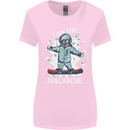 Snowboarding I Am the Avalanche Funny Womens Wider Cut T-Shirt Light Pink