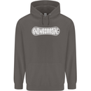 Snowboarding Snow Board Winter Sports Mens 80% Cotton Hoodie Charcoal