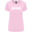 Snowboarding Snow Board Winter Sports Womens Wider Cut T-Shirt Light Pink